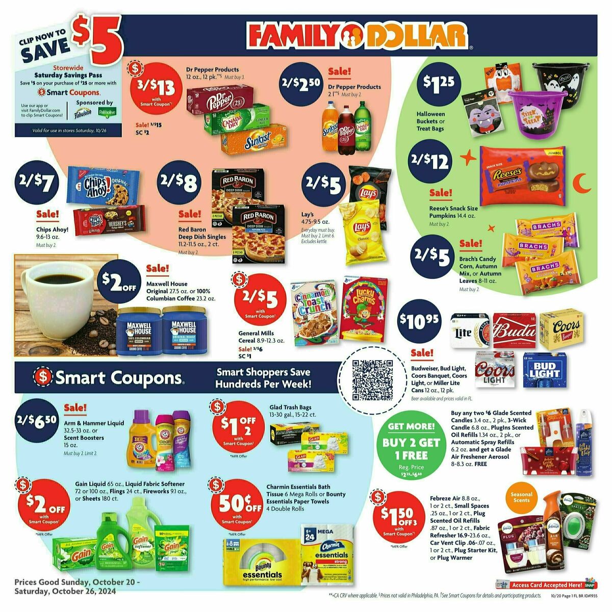 Family Dollar Weekly Ad from October 20