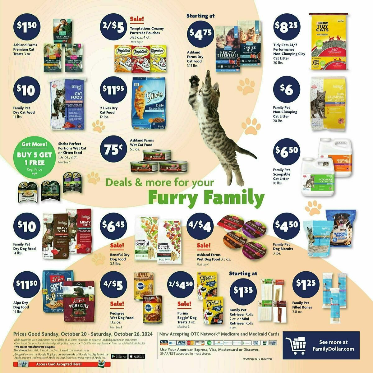 Family Dollar Weekly Ad from October 20