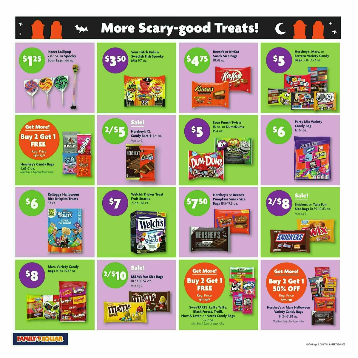 Family Dollar Weekly Ad from October 20