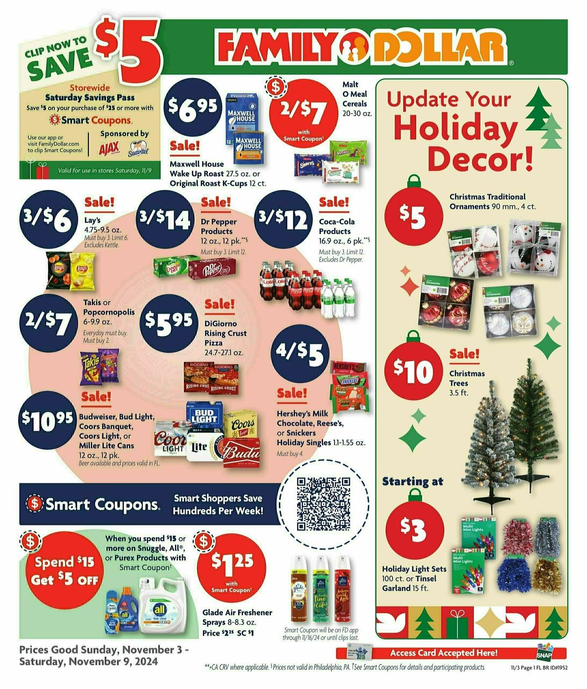 Family Dollar Weekly Ad from November 3