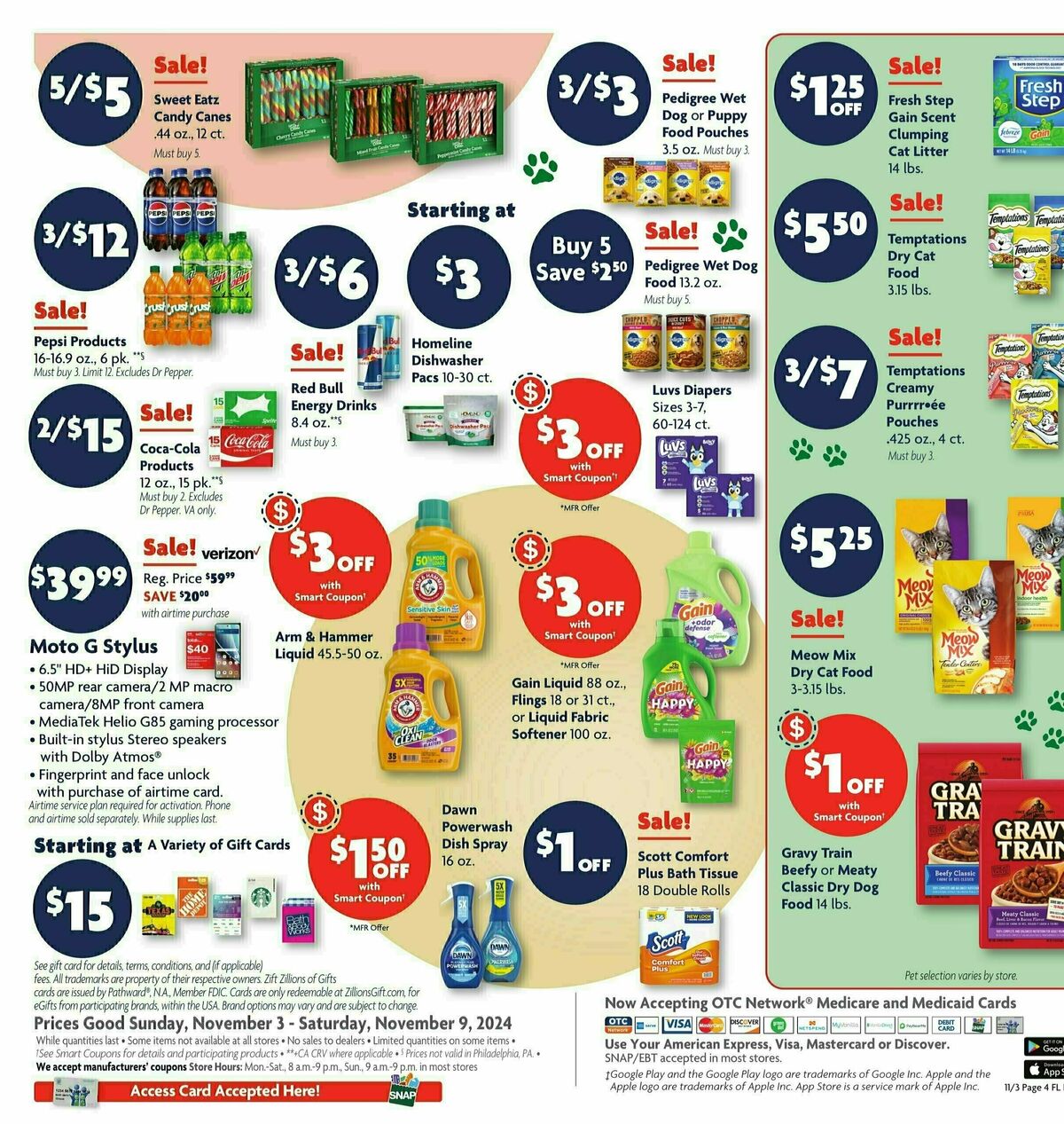 Family Dollar Weekly Ad from November 3