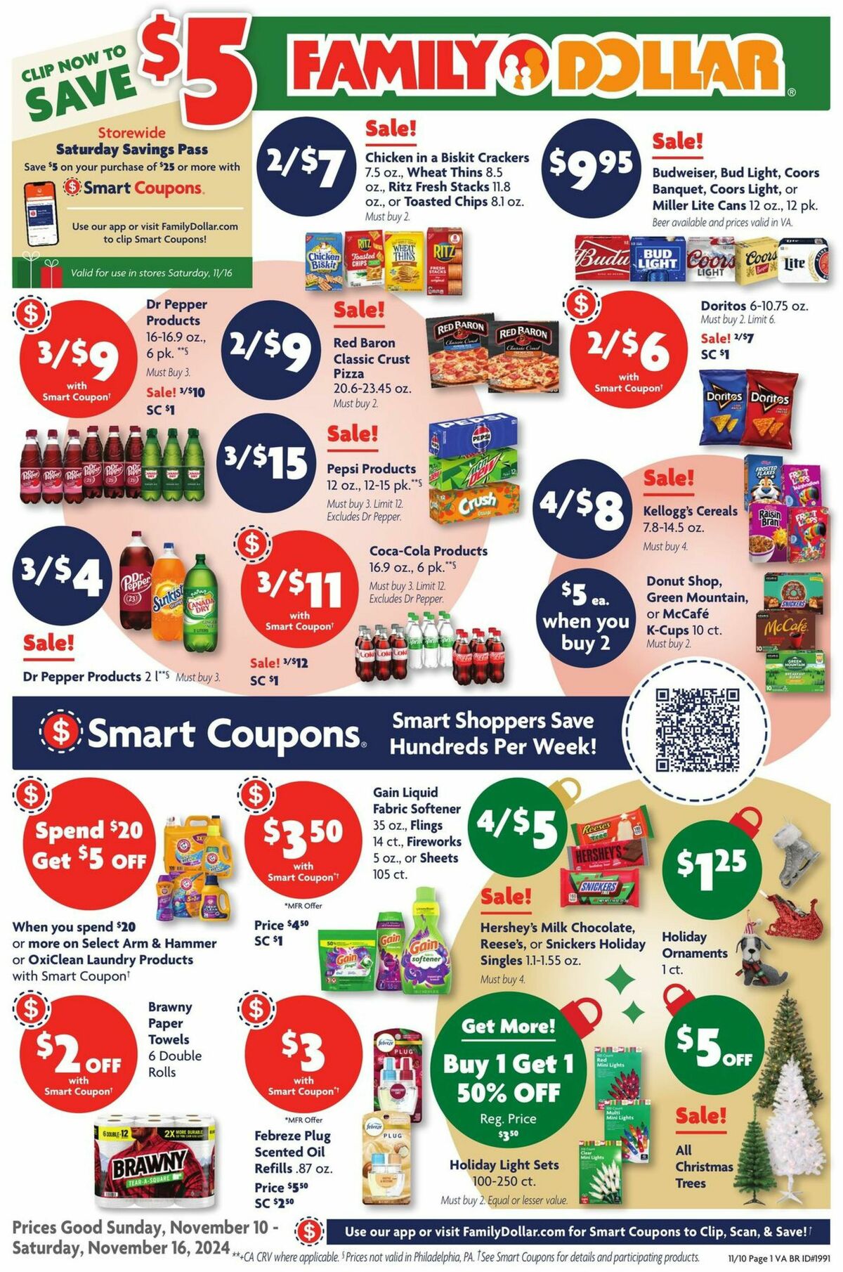 Family Dollar Weekly Ad from November 10