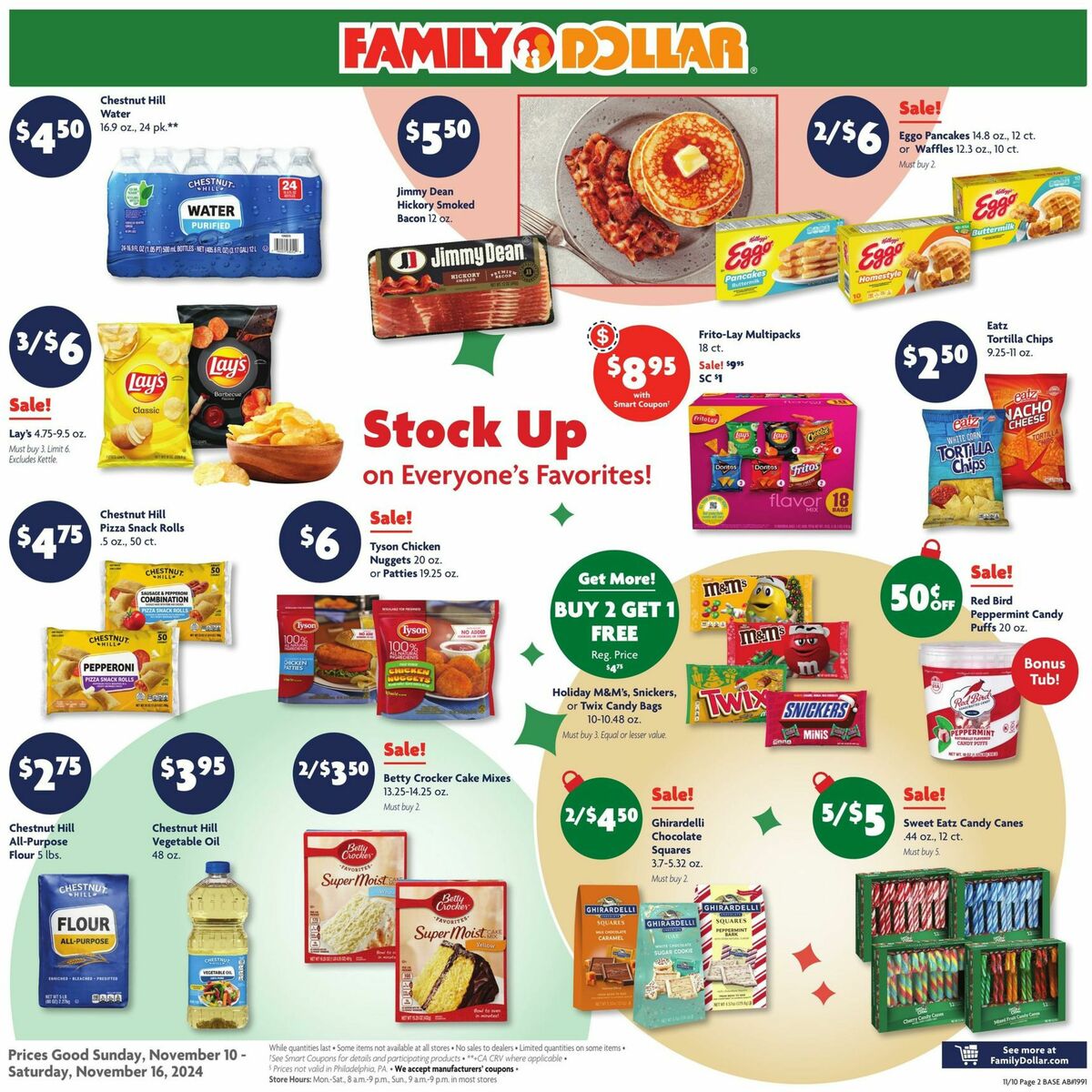 Family Dollar Weekly Ad from November 10