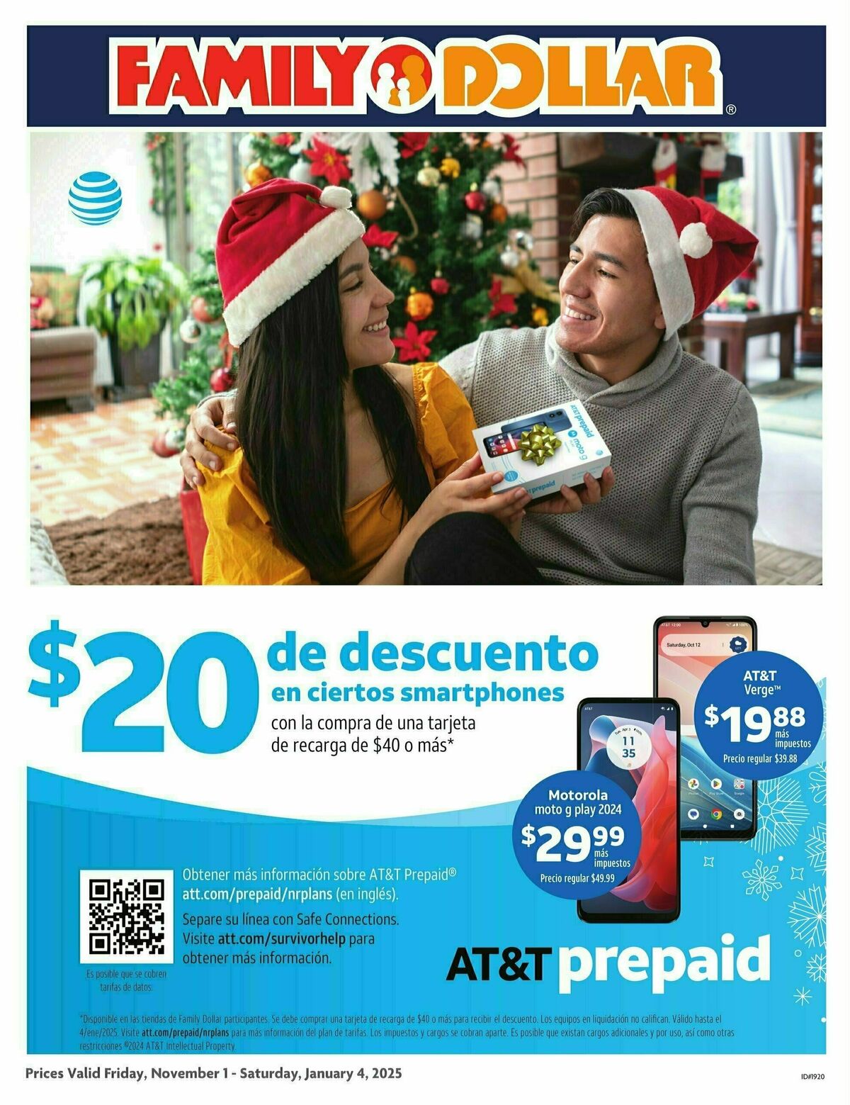 Family Dollar AT&T Weekly Ad from November 1