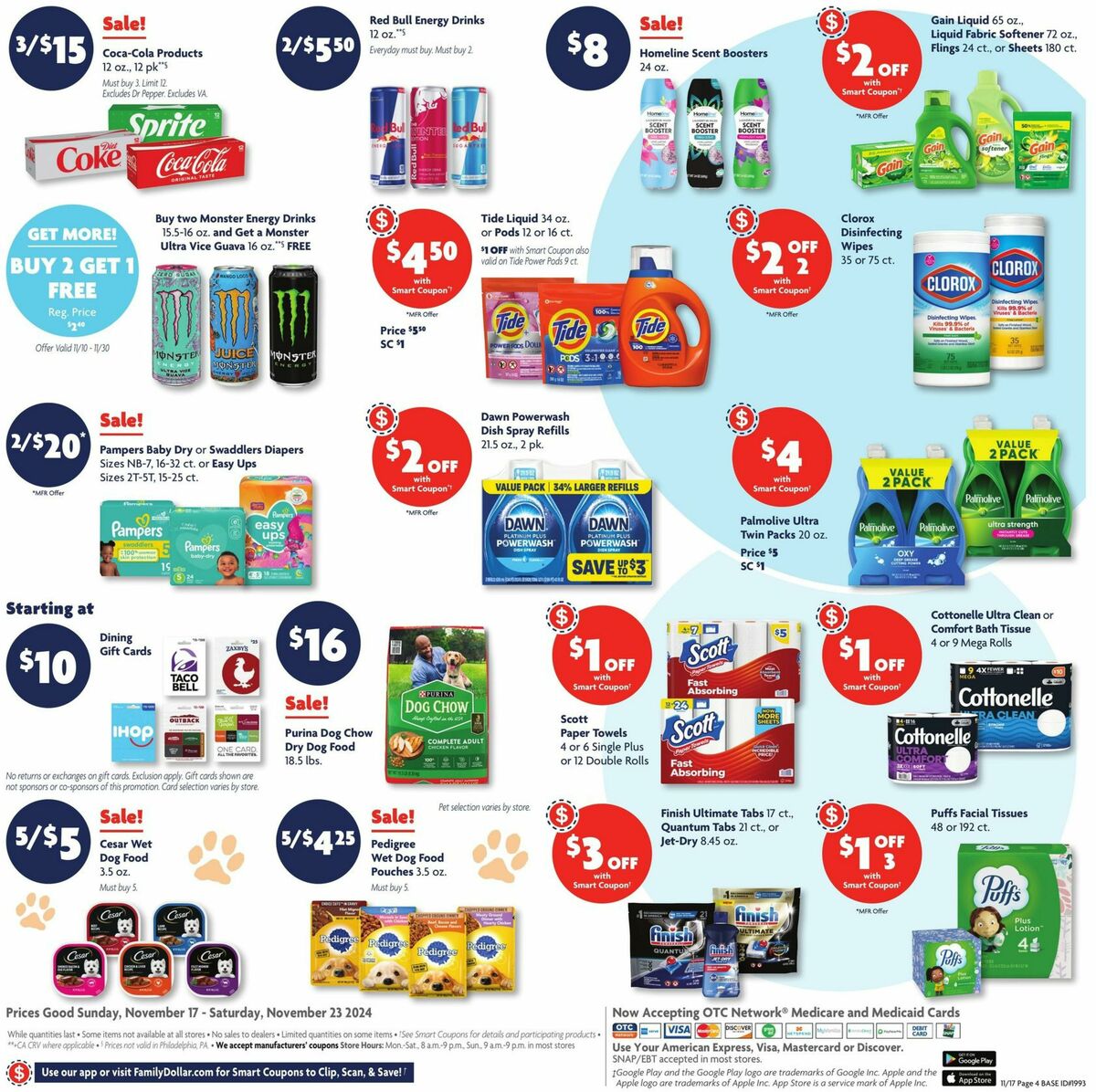 Family Dollar Weekly Ad from November 17