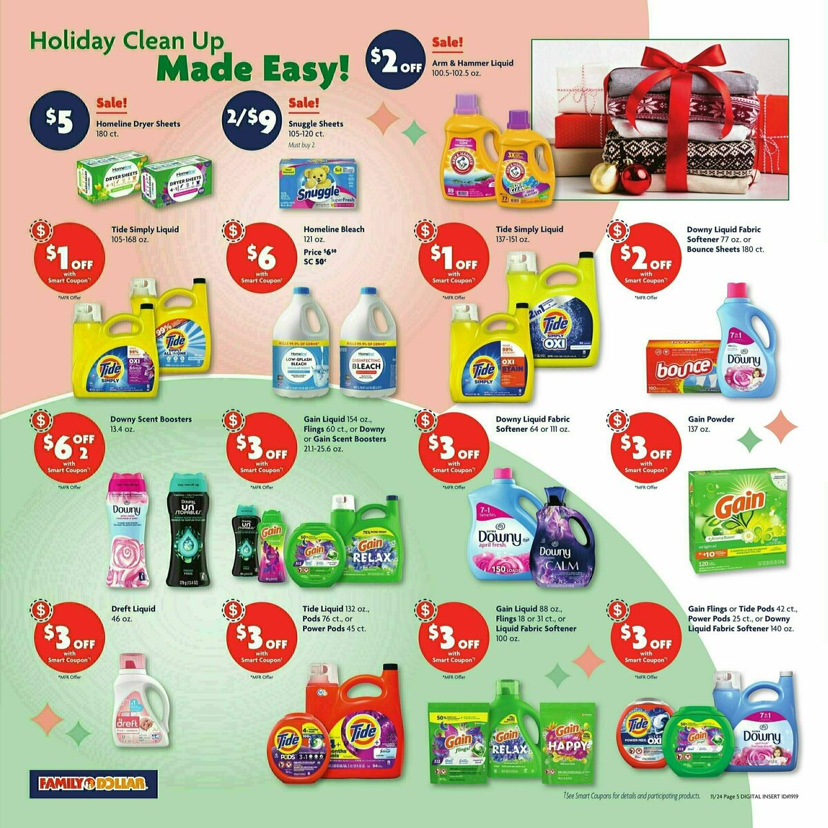 Family Dollar Weekly Ad from November 24