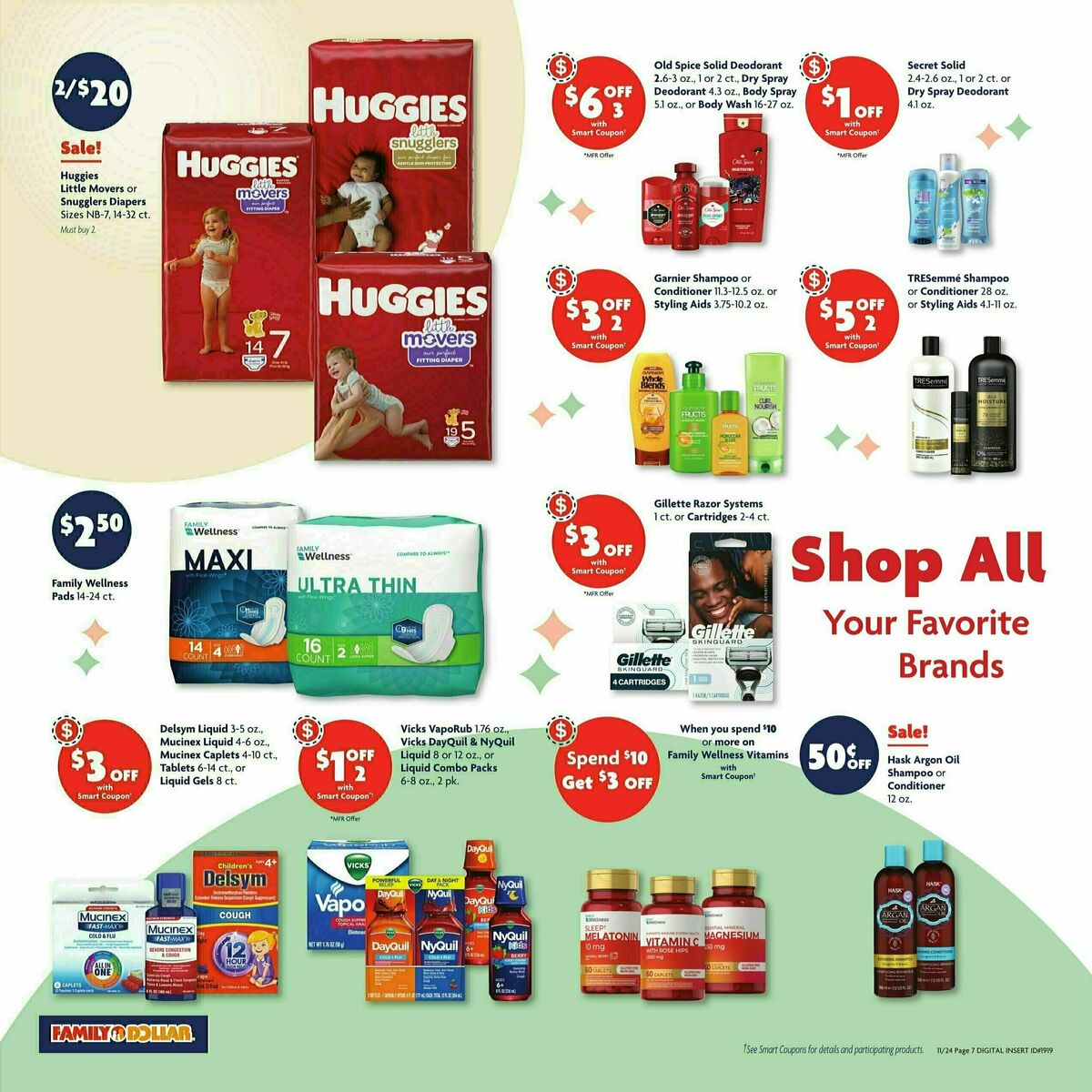 Family Dollar Weekly Ad from November 24