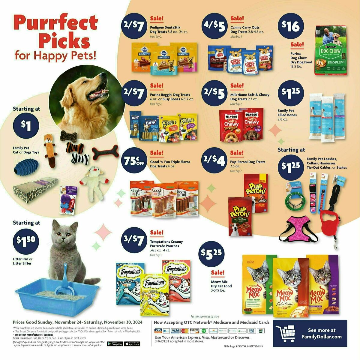 Family Dollar Weekly Ad from November 24