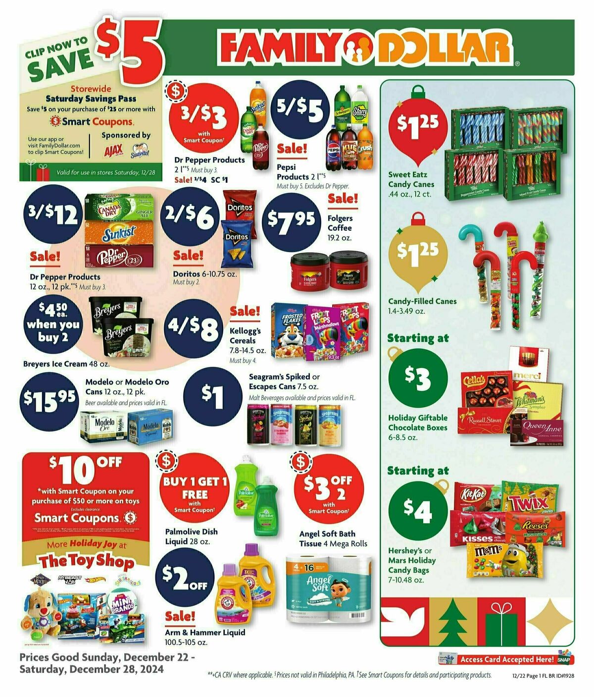 Family Dollar Weekly Ad from December 22