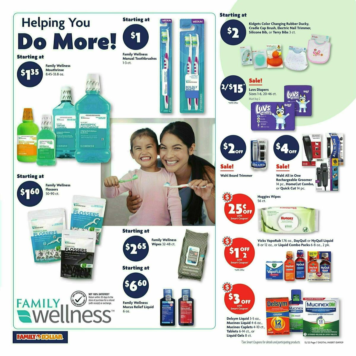 Family Dollar Weekly Ad from December 22