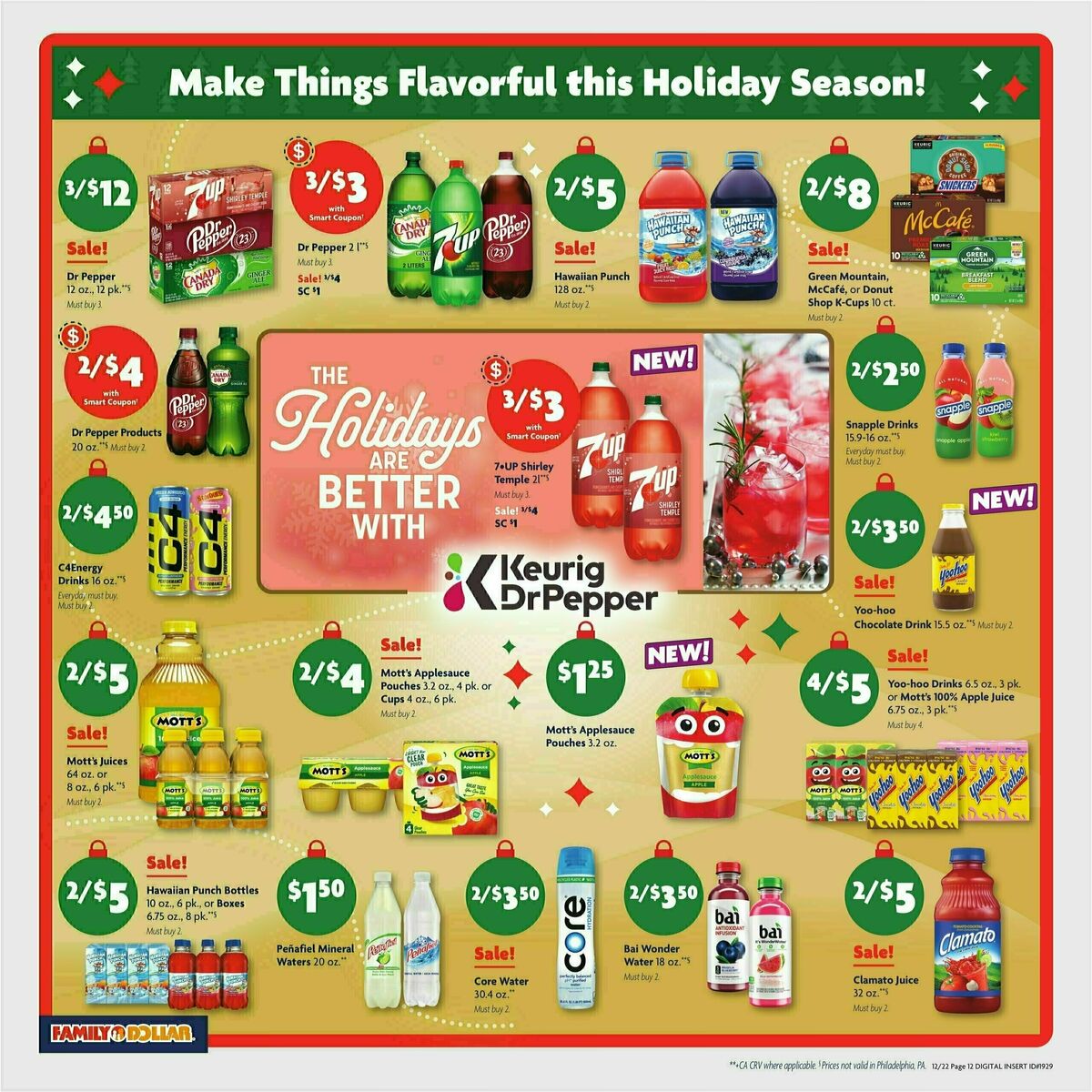 Family Dollar Weekly Ad from December 22