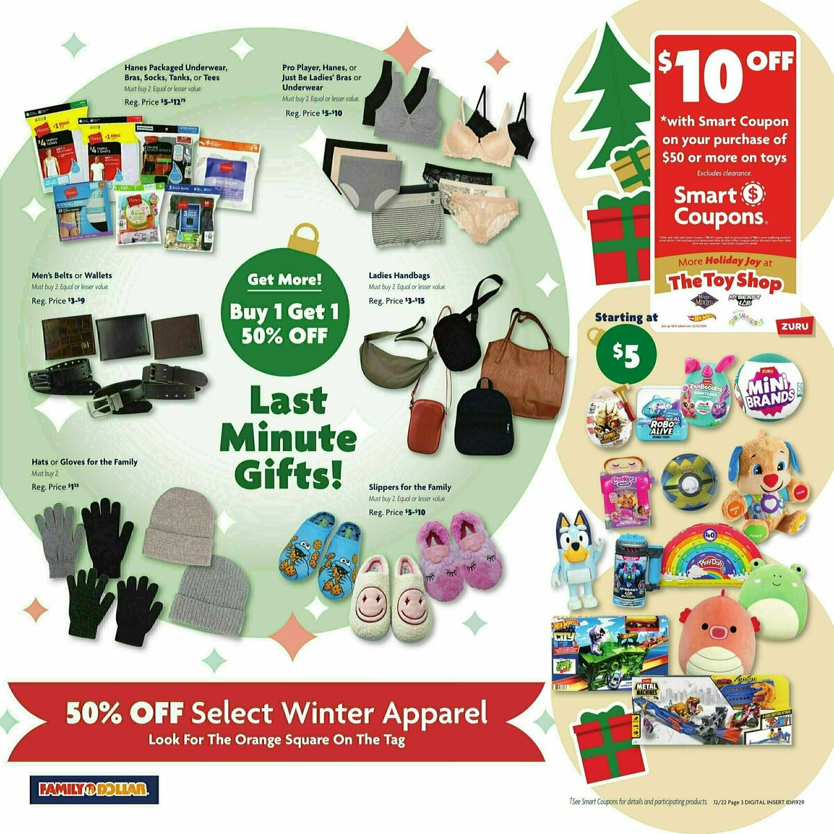 Family Dollar Weekly Ad from December 22