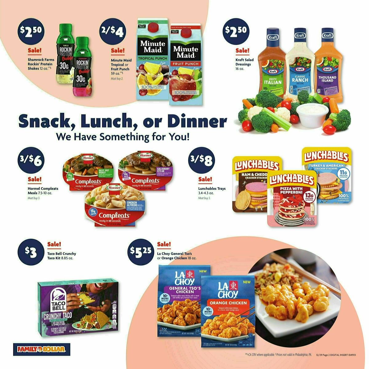 Family Dollar Weekly Ad from December 29