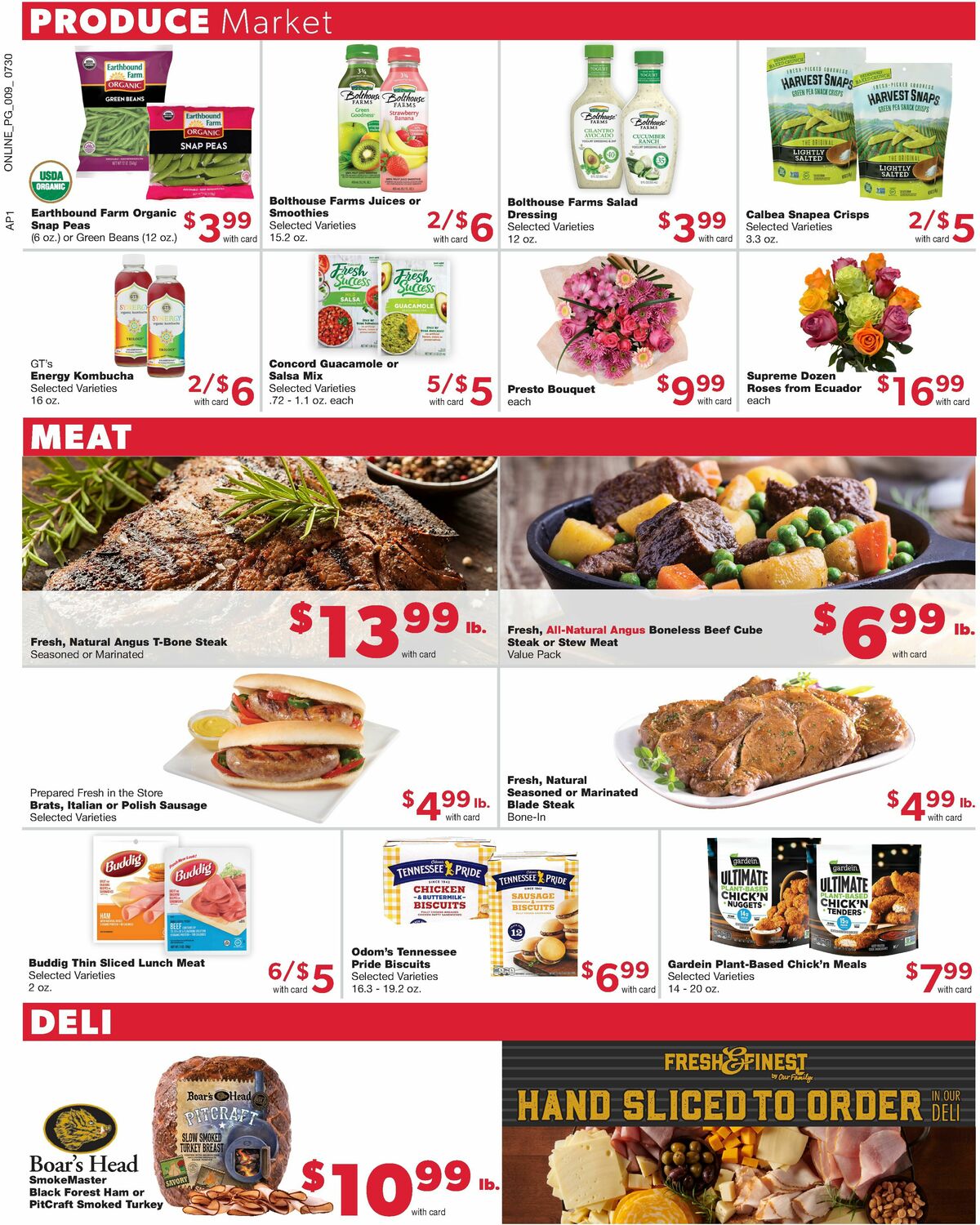 Family Fare Weekly Ad from July 30