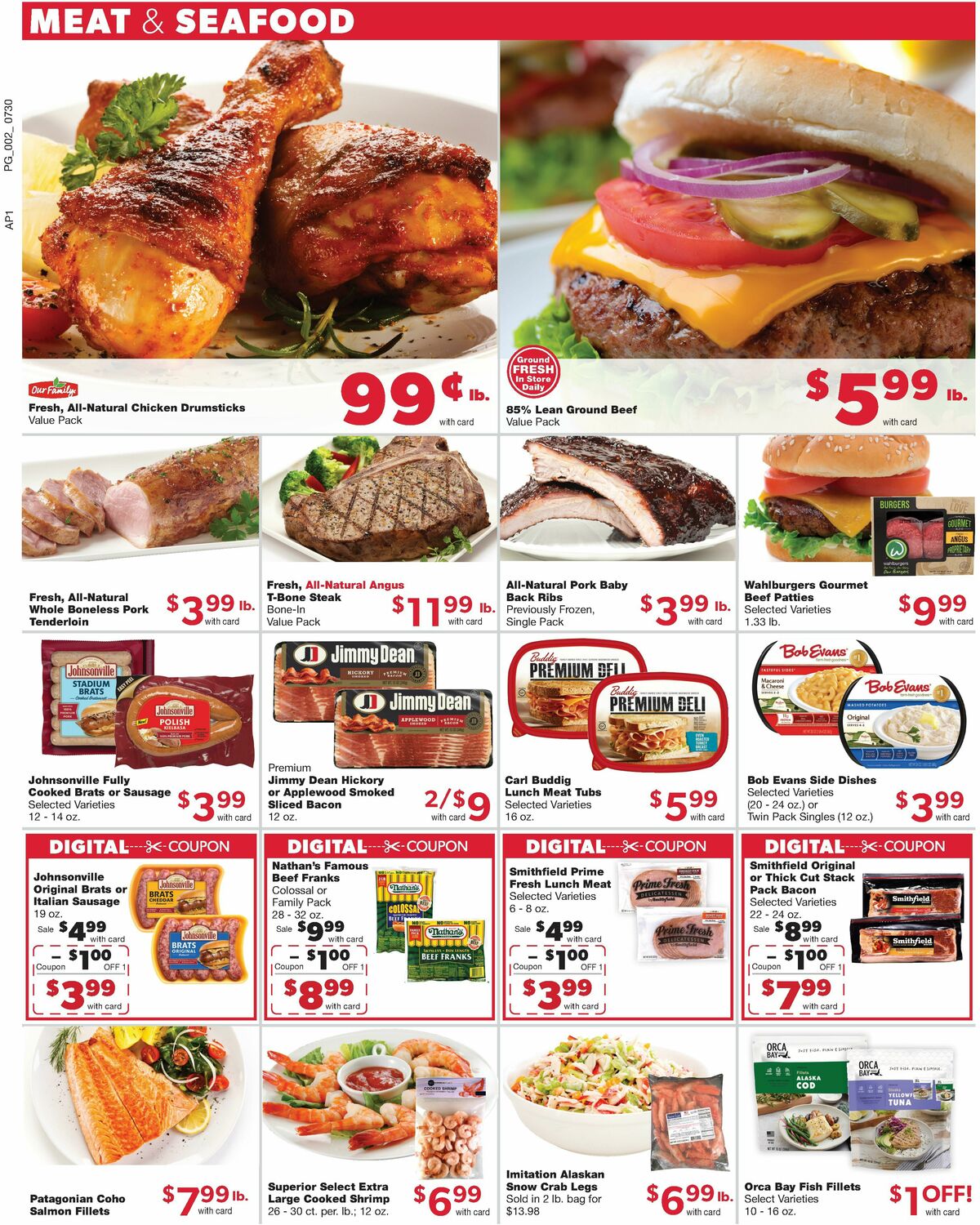 Family Fare Weekly Ad from July 30