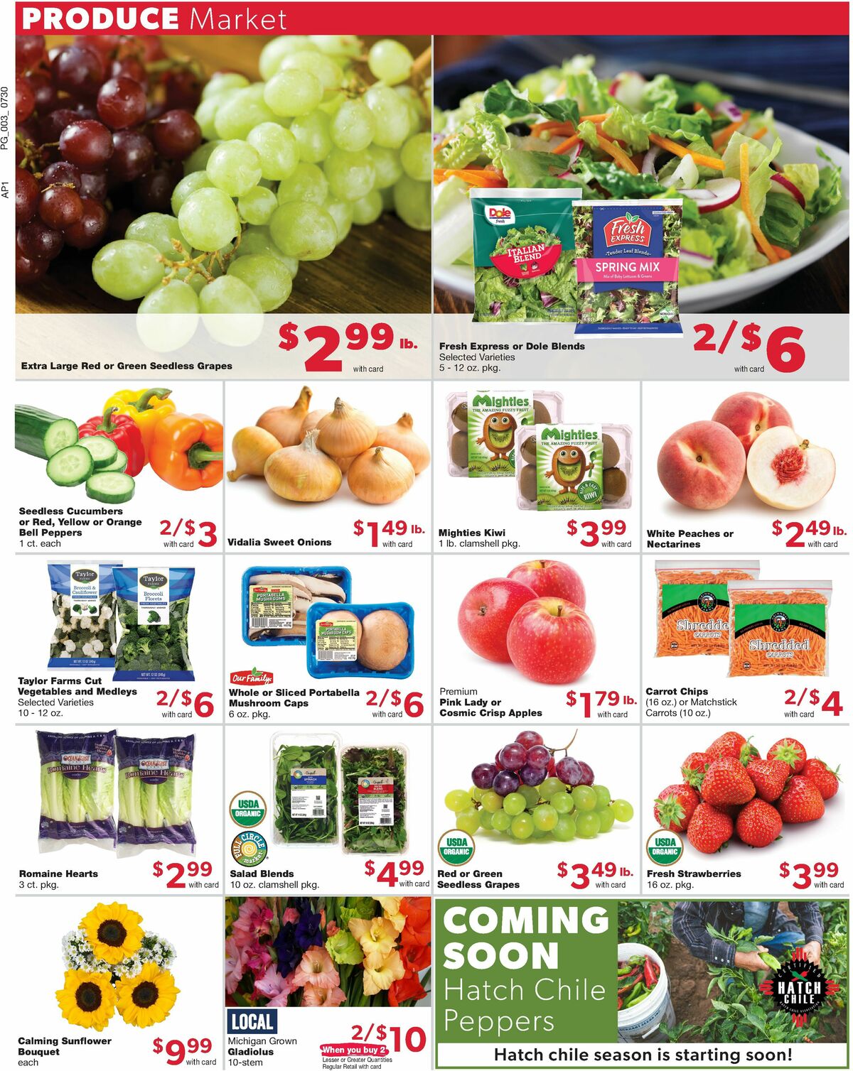 Family Fare Weekly Ad from July 30