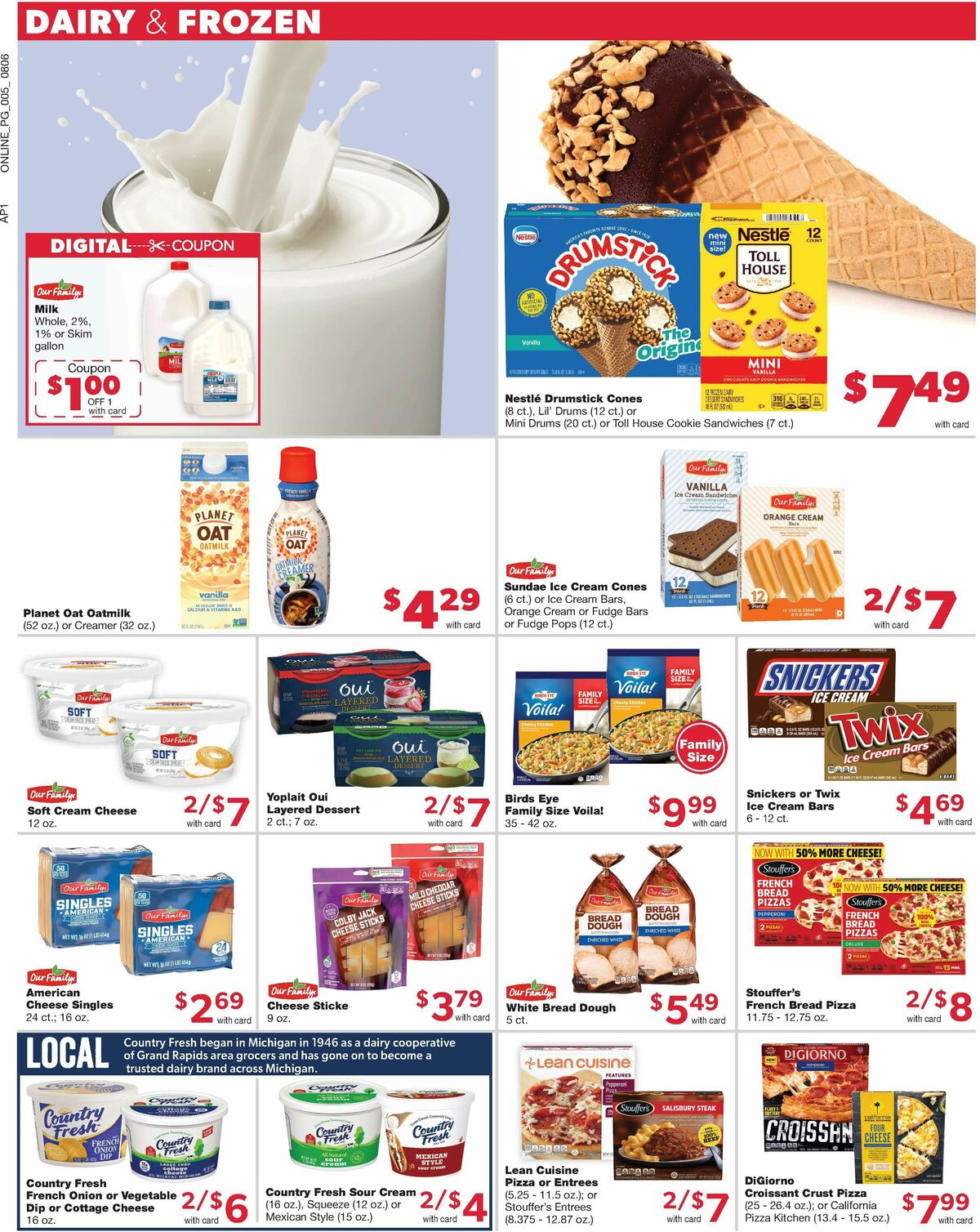 Family Fare Weekly Ad from August 6