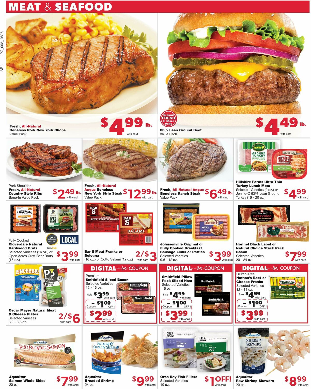 Family Fare Weekly Ad from August 6