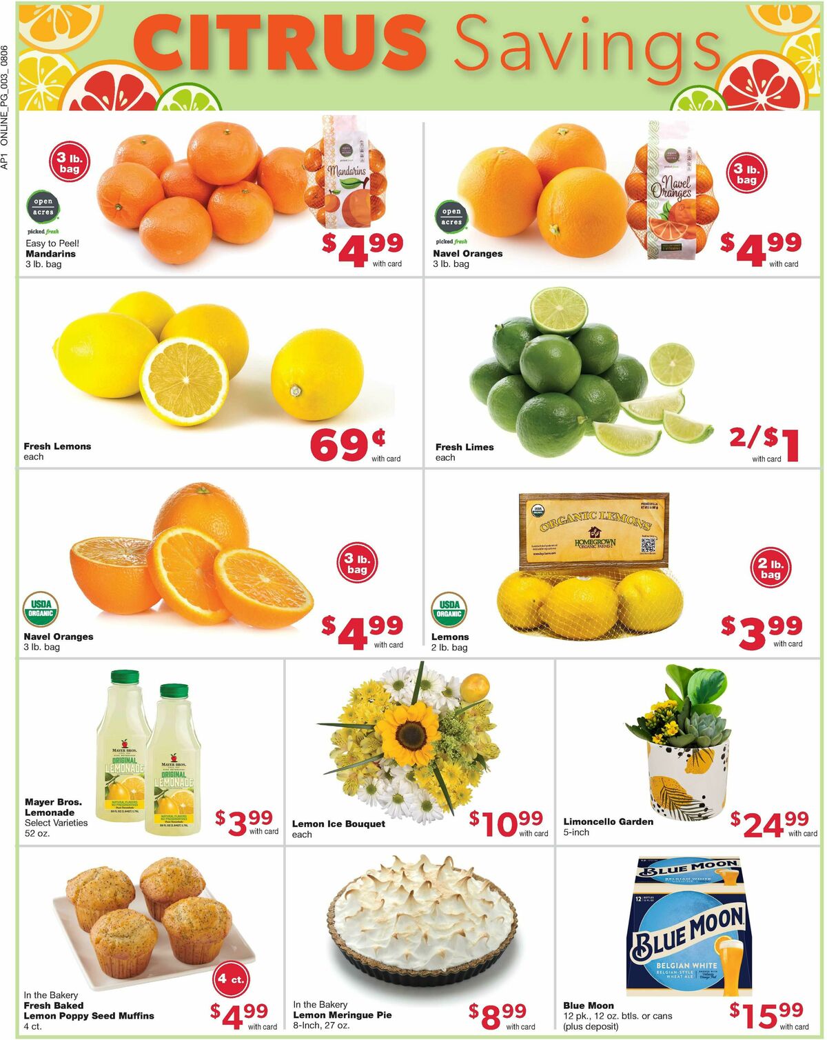 Family Fare Weekly Ad from August 6