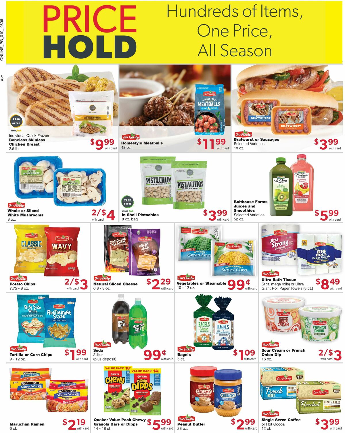 Family Fare Weekly Ad from August 6