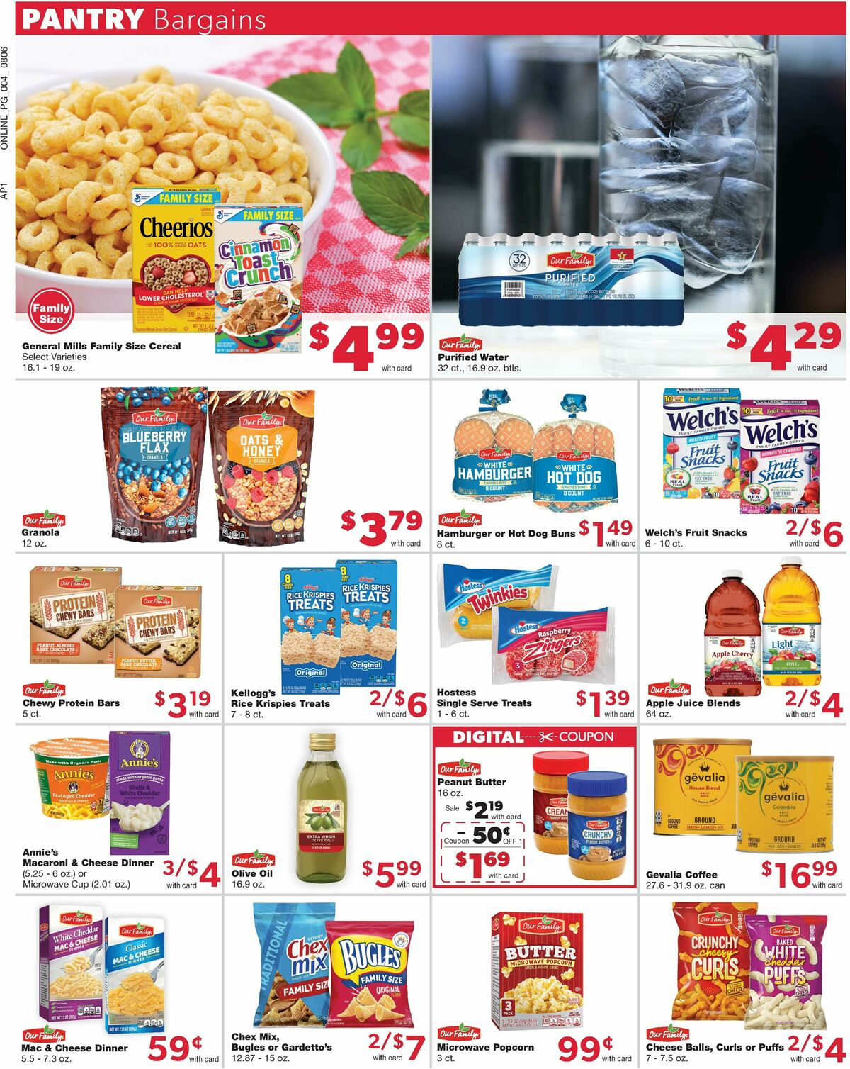 Family Fare Weekly Ad from August 6