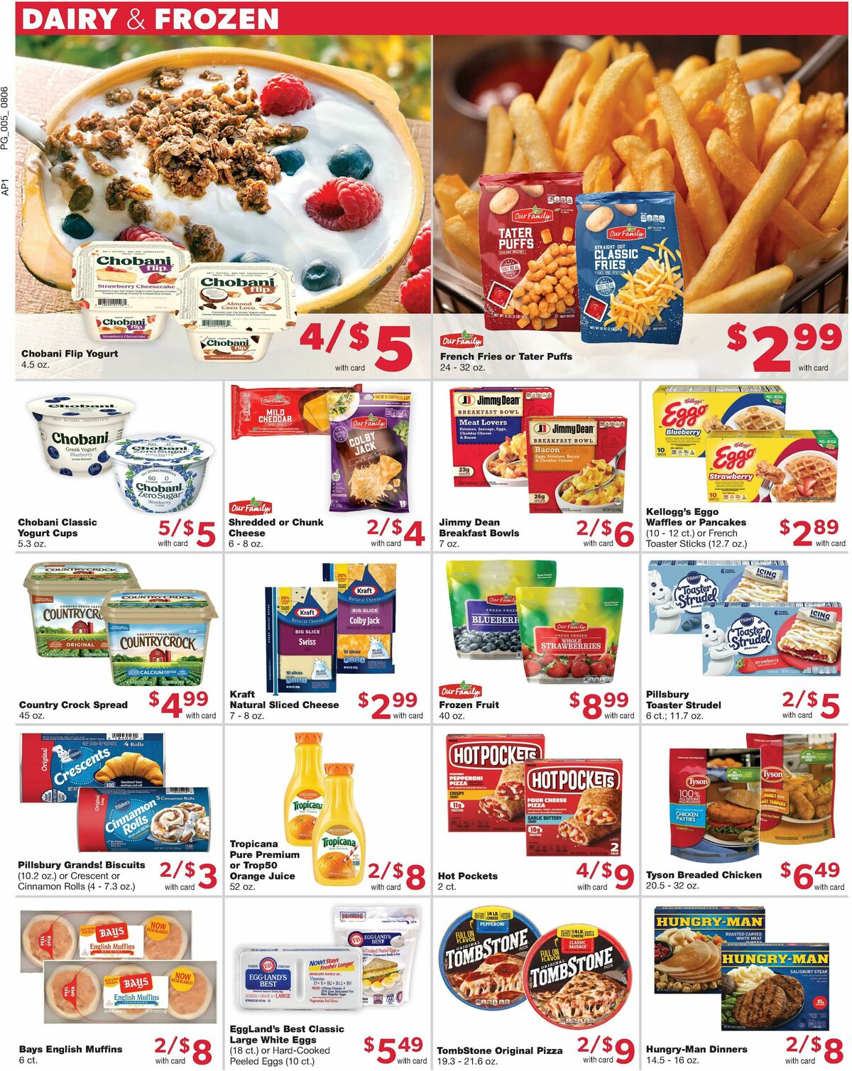 Family Fare Weekly Ad from August 6