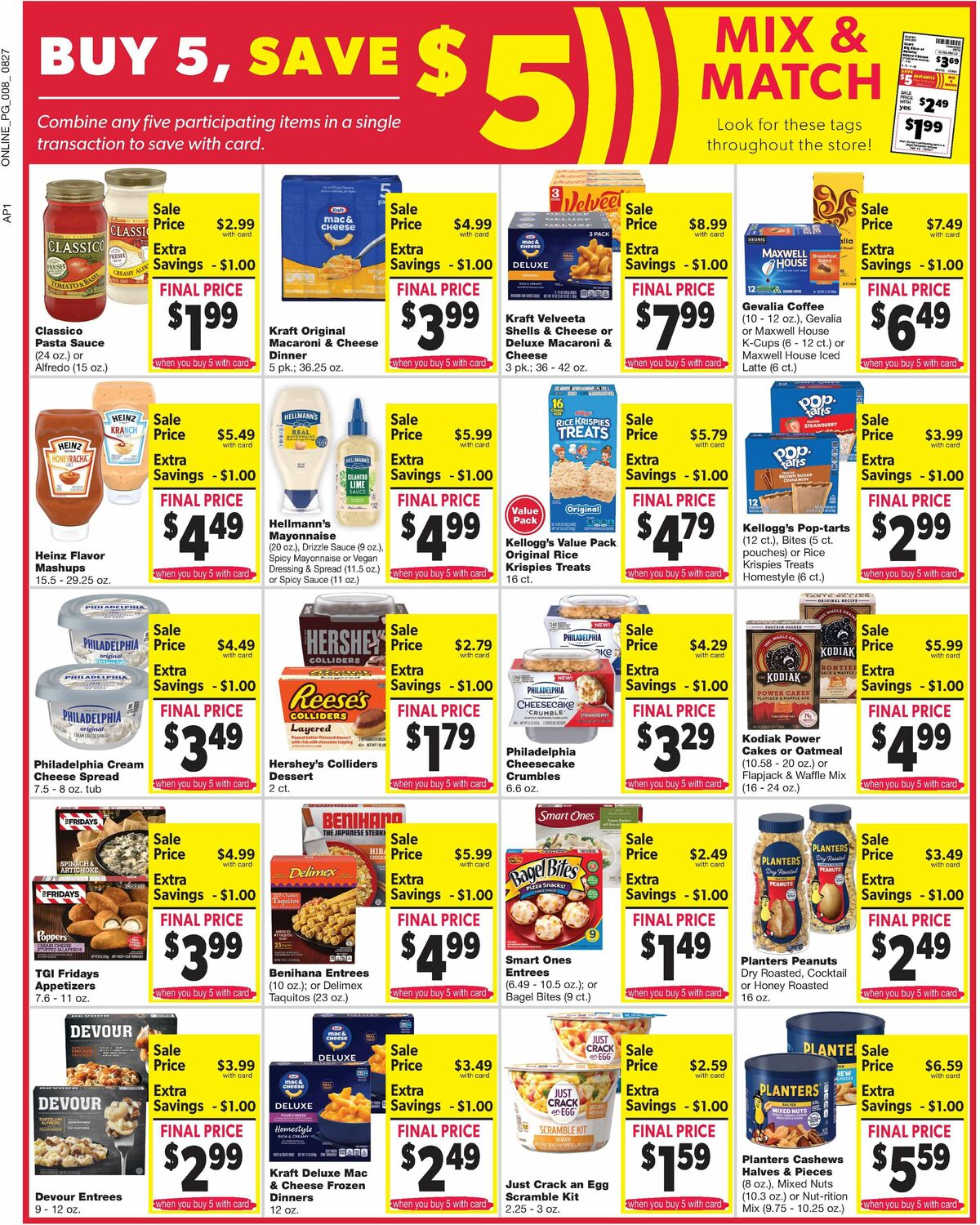 Family Fare Weekly Ad from August 27