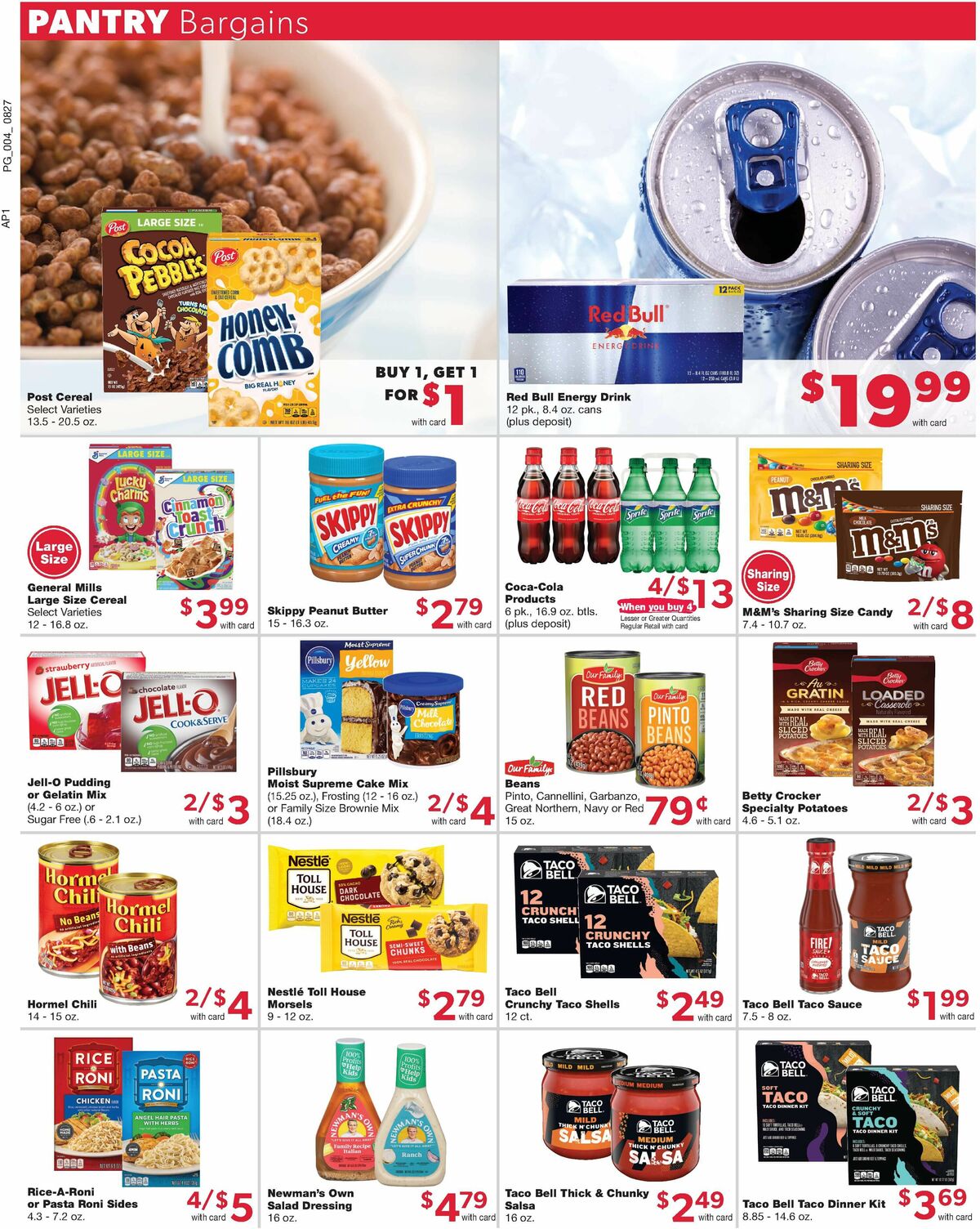 Family Fare Weekly Ad from August 27