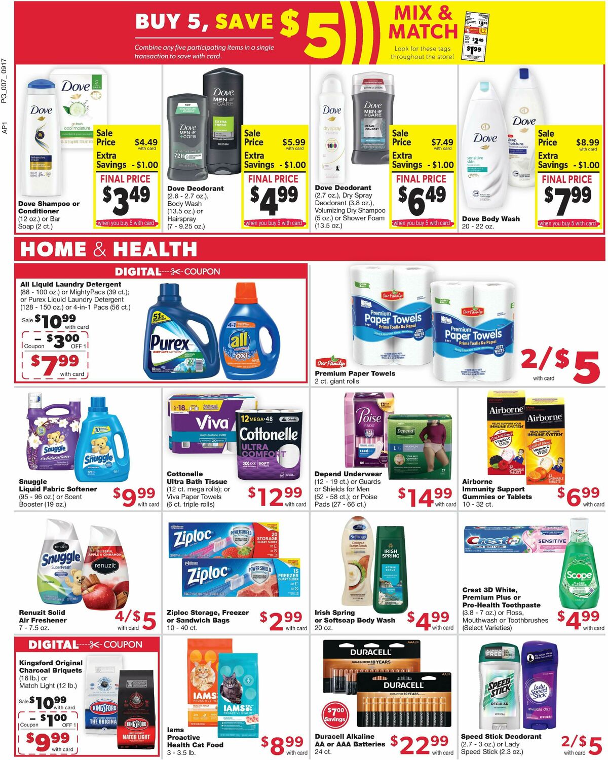 Family Fare Weekly Ad from September 17