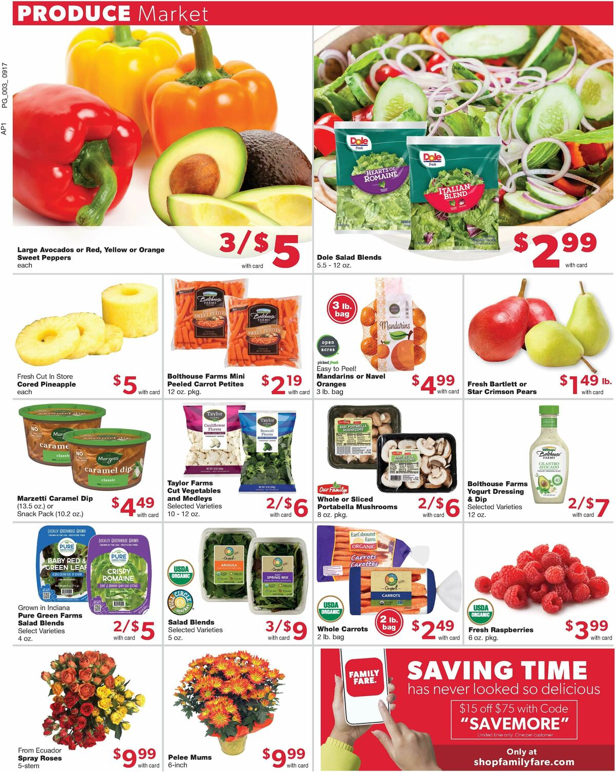 Family Fare Weekly Ad from September 17