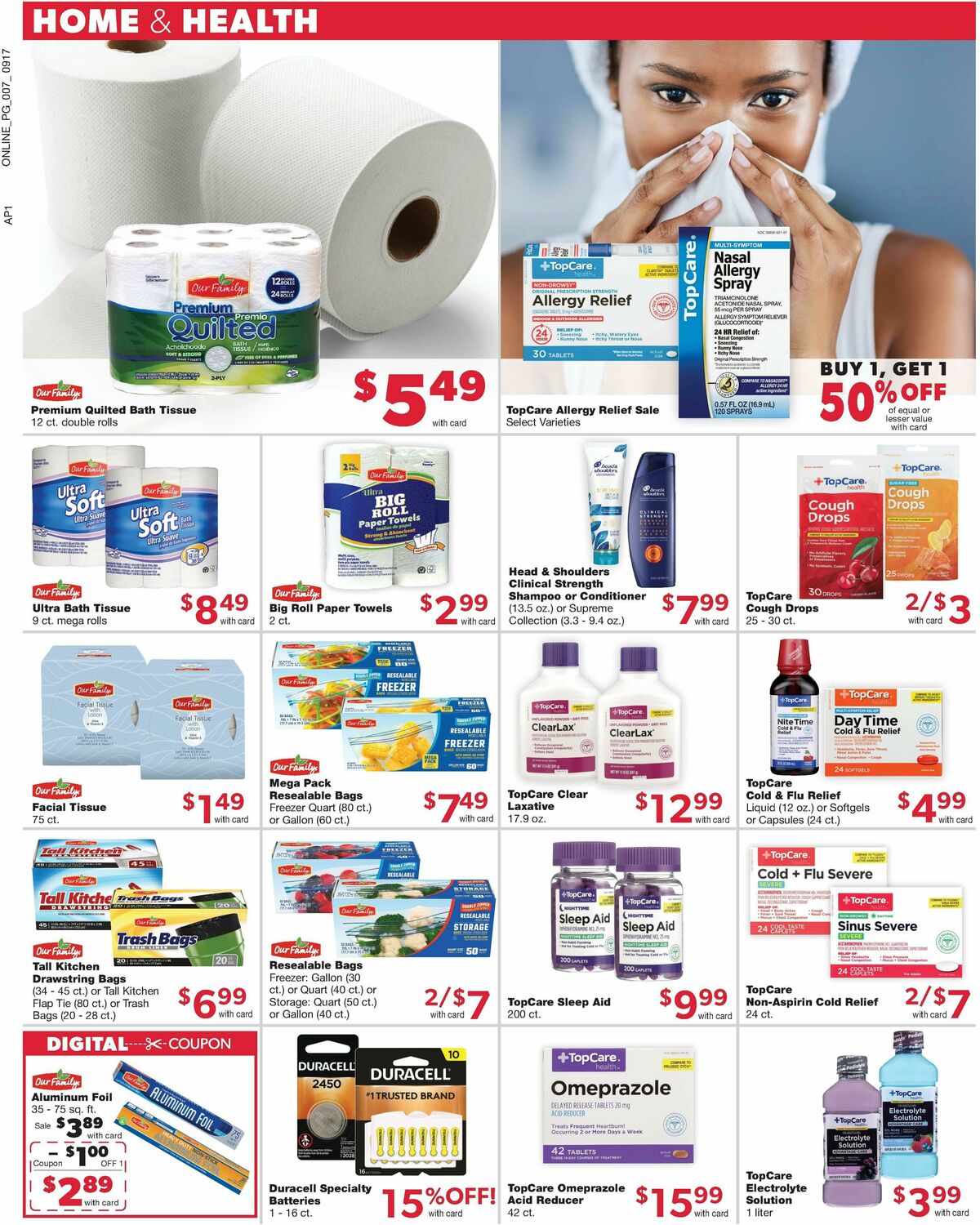 Family Fare Weekly Ad from September 17