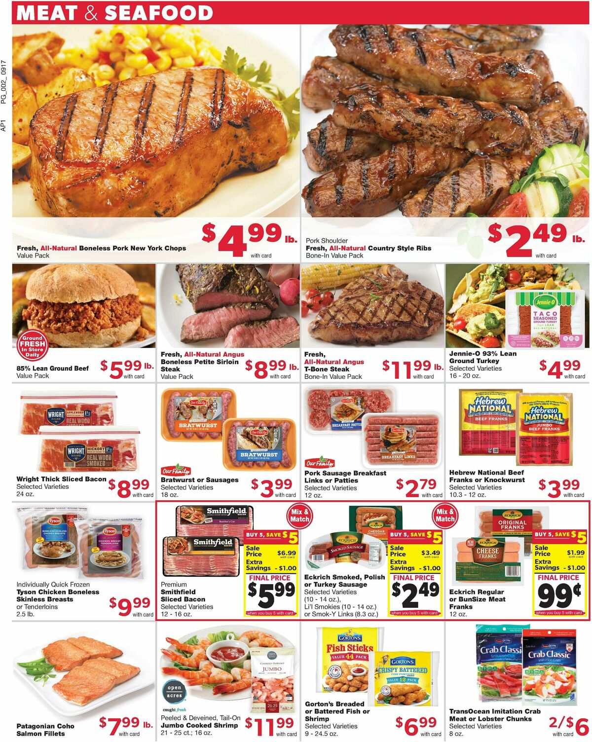 Family Fare Weekly Ad from September 17