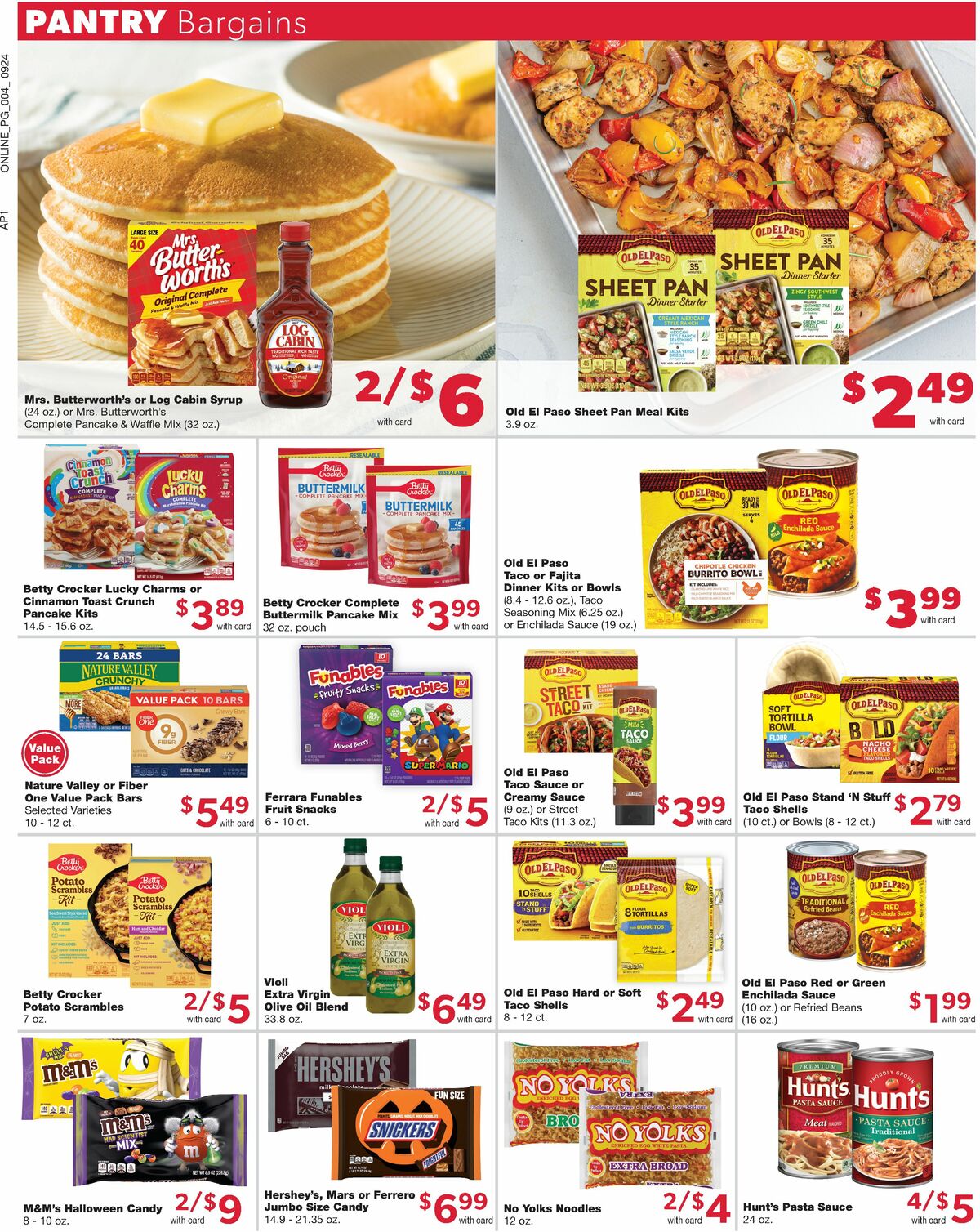 Family Fare Weekly Ad from September 24