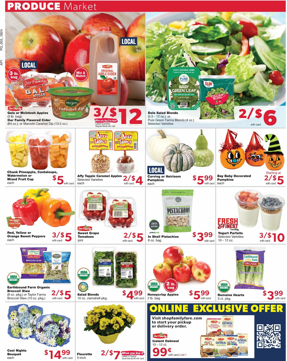 Family Fare Weekly Ad from September 24