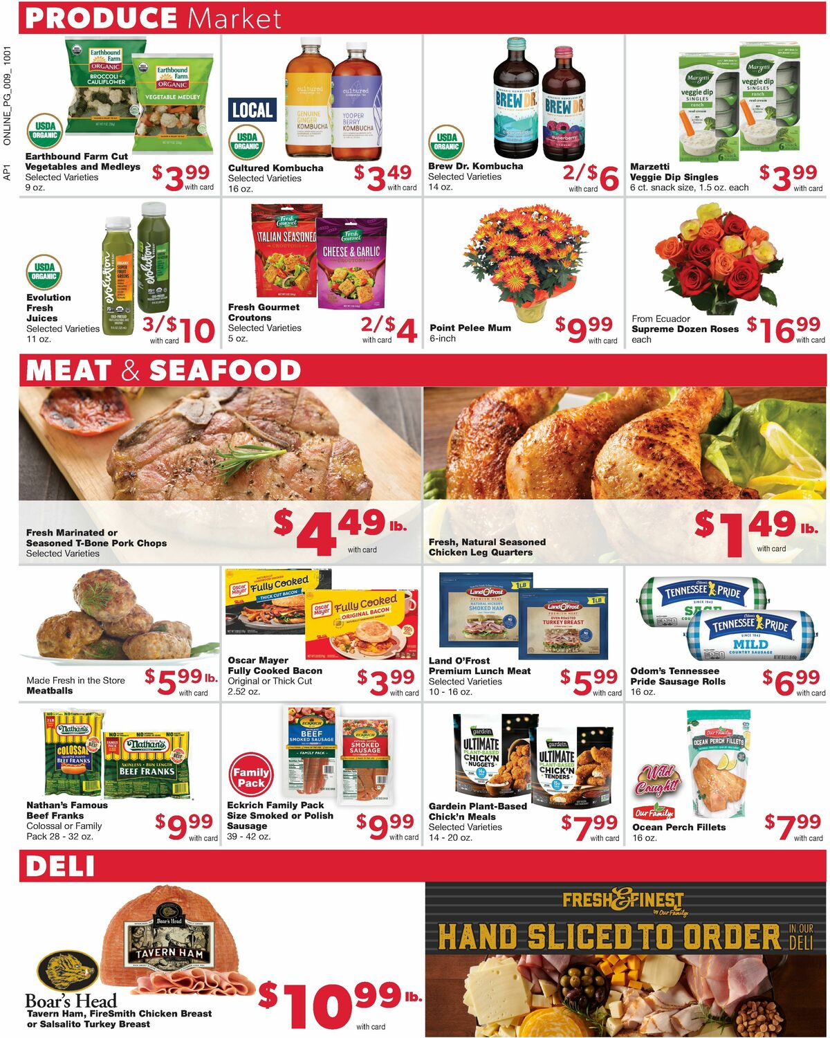 Family Fare Weekly Ad from October 1