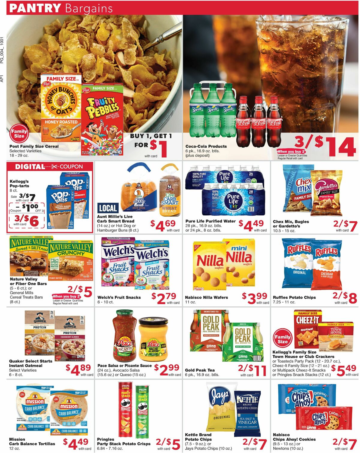 Family Fare Weekly Ad from October 1