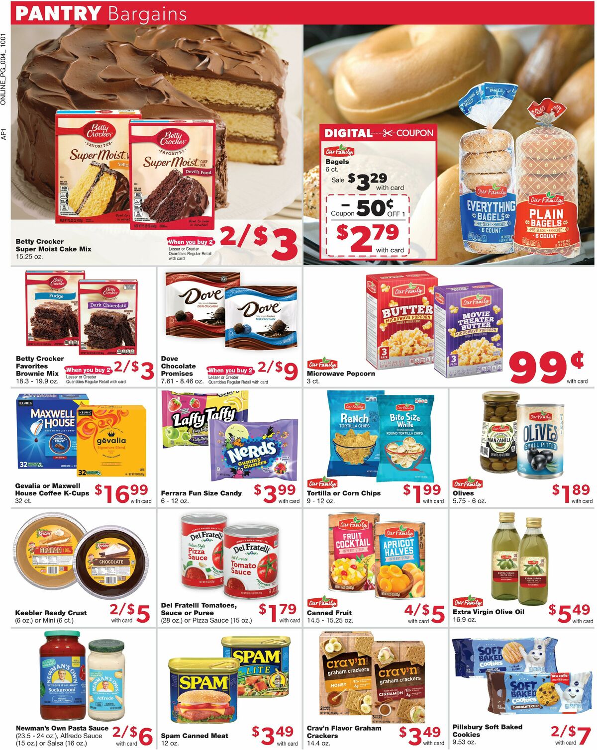 Family Fare Weekly Ad from October 1