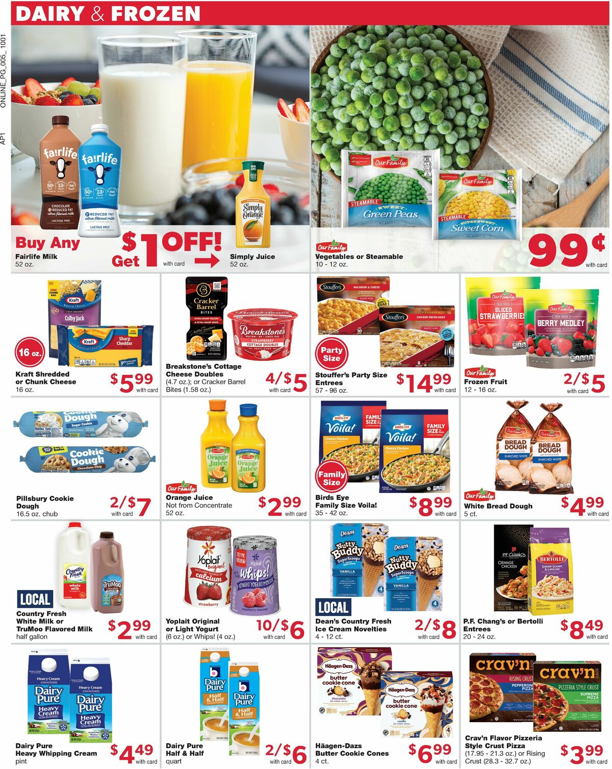 Family Fare Weekly Ad from October 1