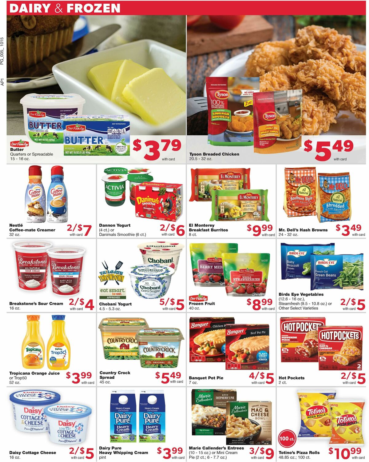 Family Fare Weekly Ad from October 15