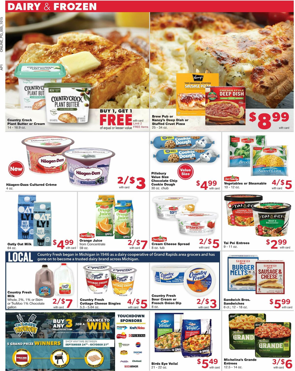 Family Fare Weekly Ad from October 15