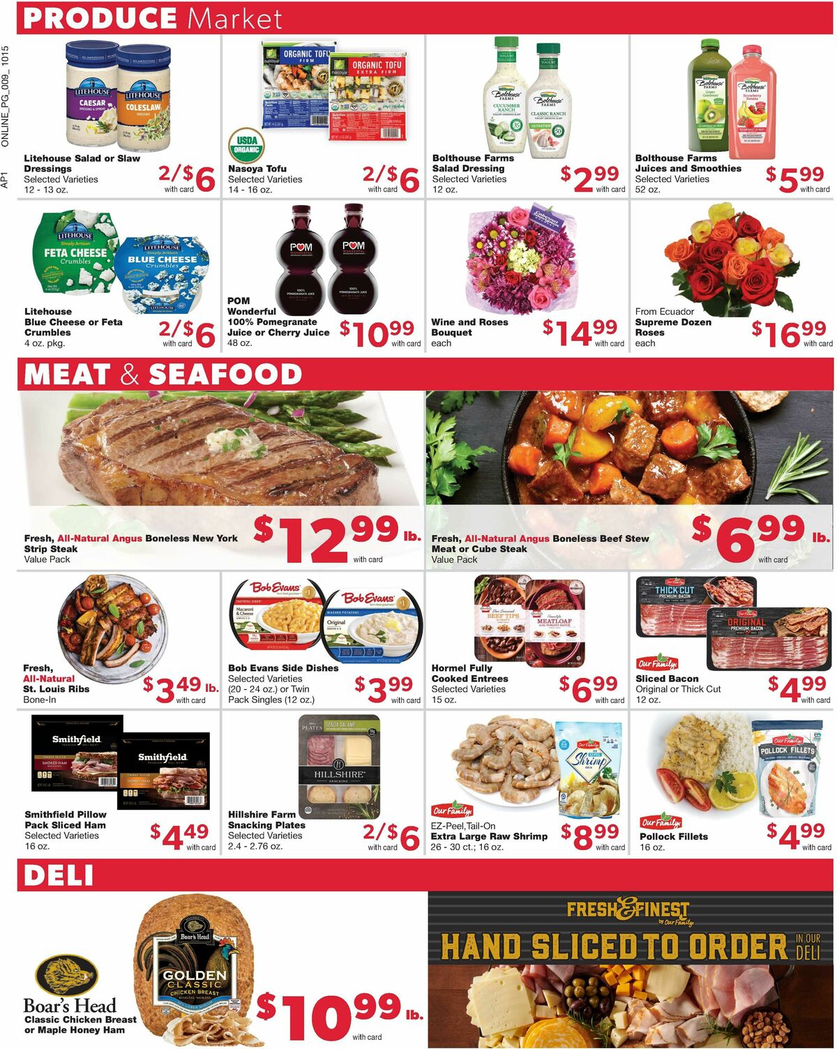 Family Fare Weekly Ad from October 15