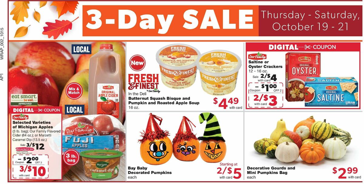 Family Fare Weekly Ad from October 15