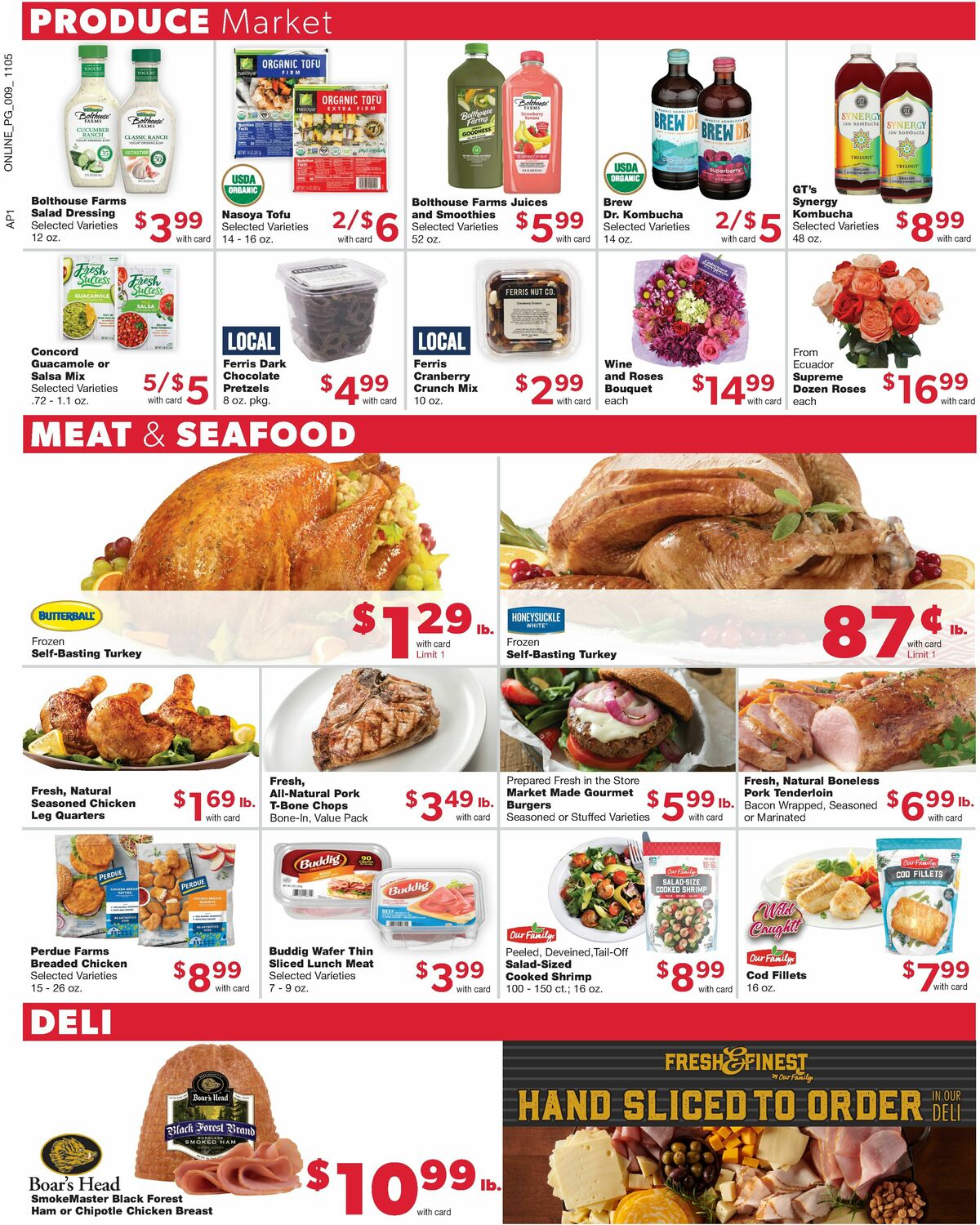 Family Fare Weekly Ad from November 5
