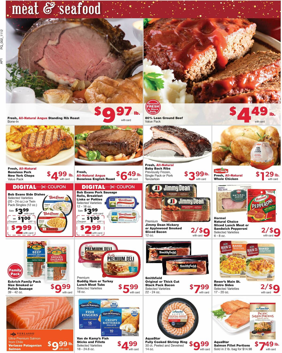 Family Fare Weekly Ad from November 12