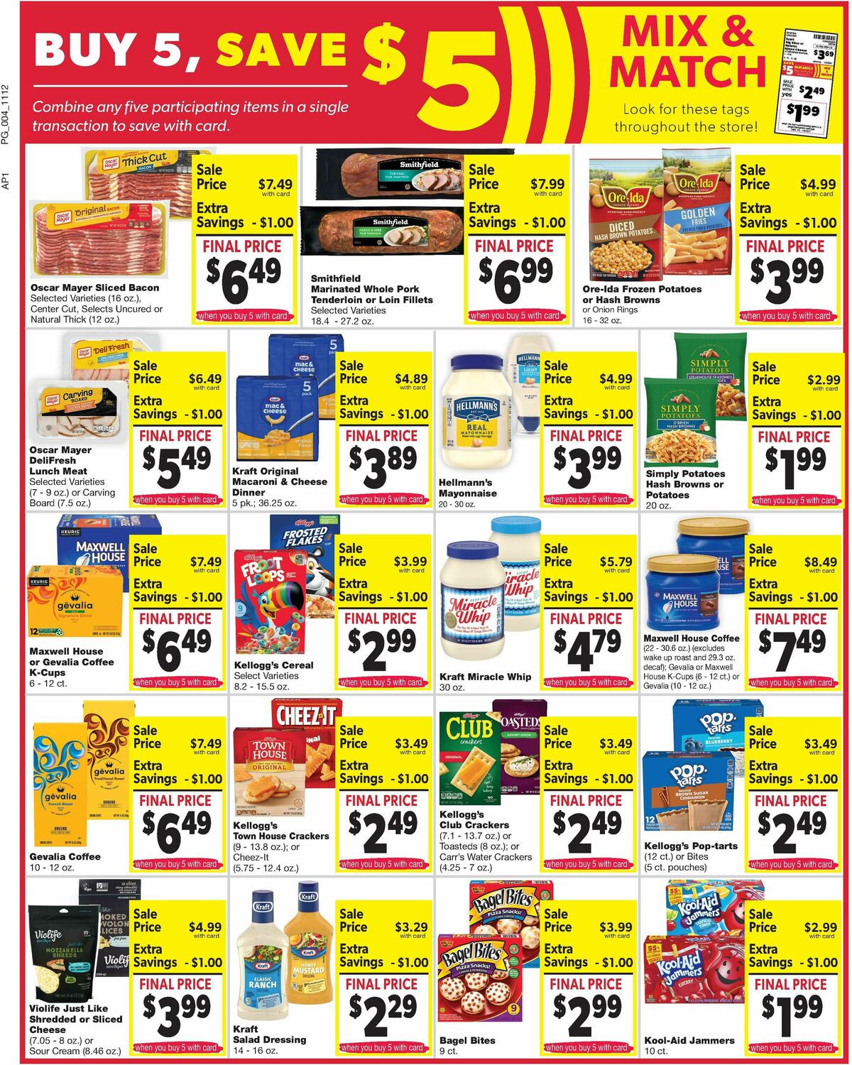 Family Fare Weekly Ad from November 12