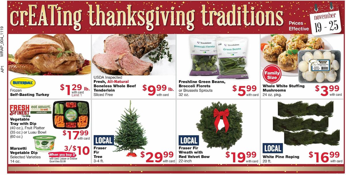 Family Fare Weekly Ad from November 19