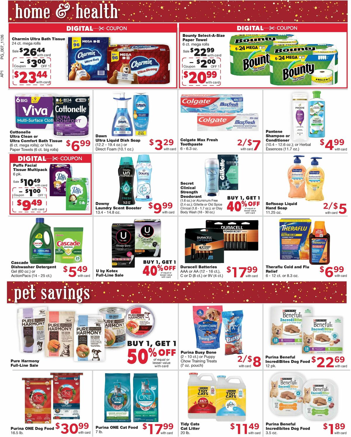 Family Fare Weekly Ad from November 26