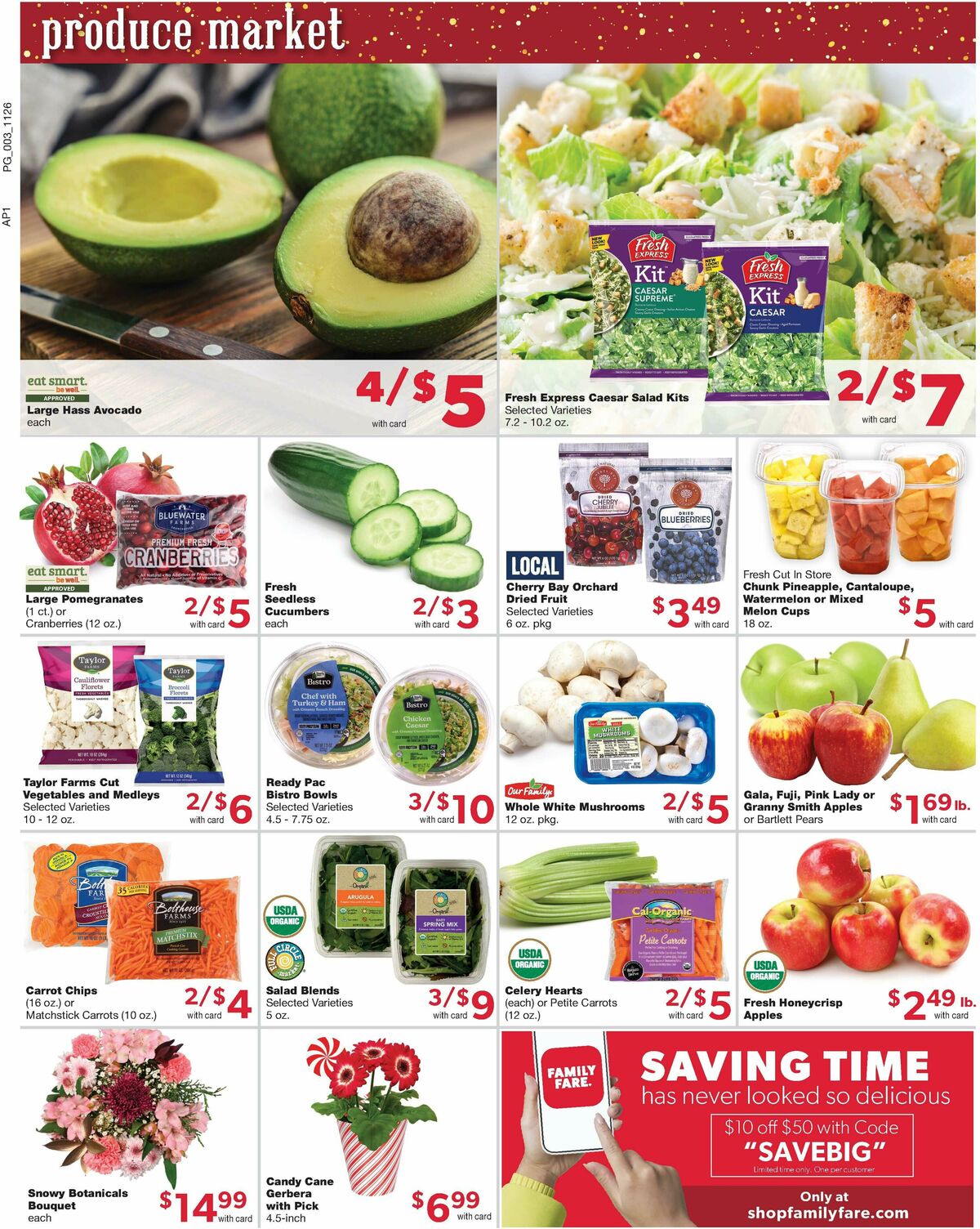 Family Fare Weekly Ad from November 26