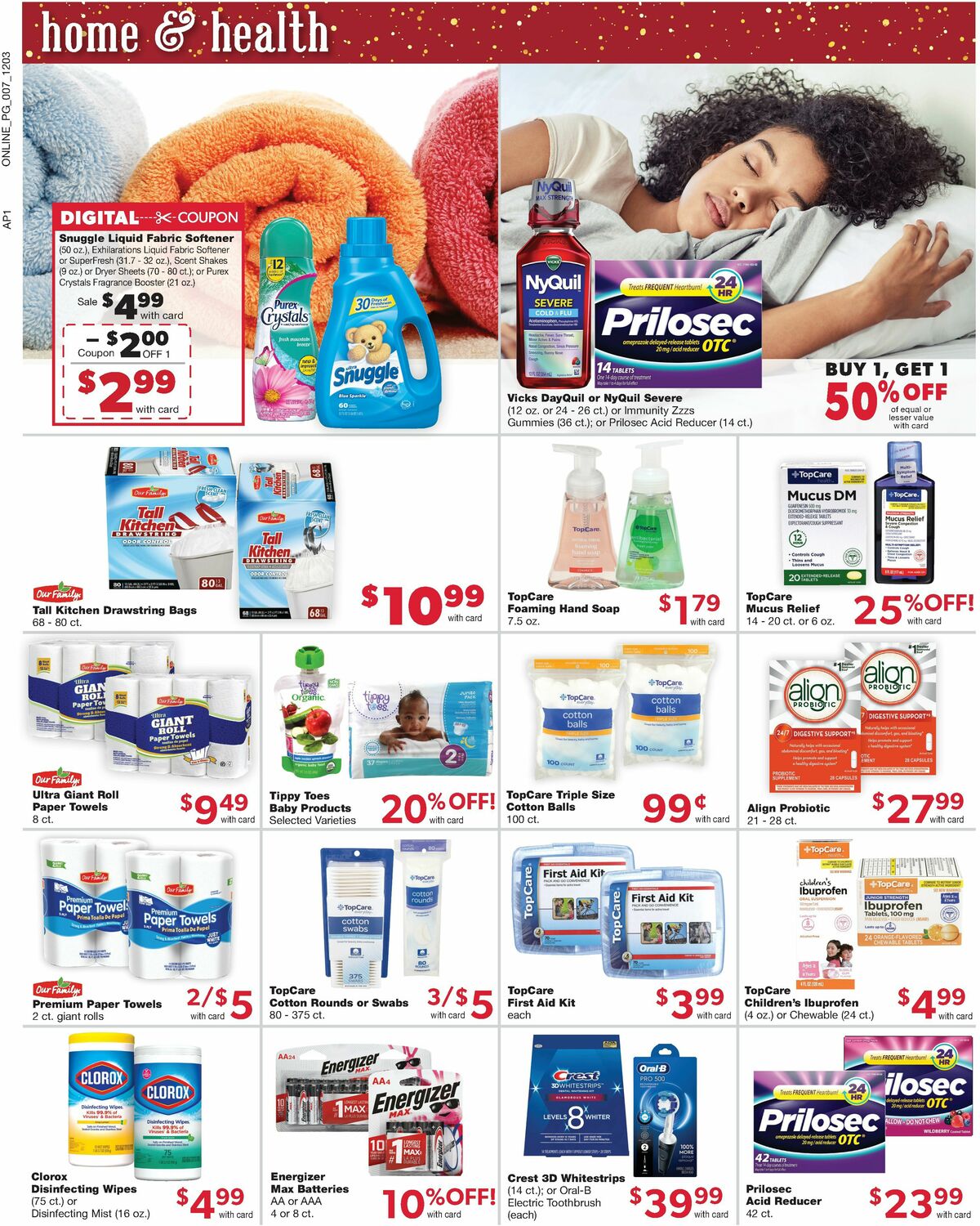 Family Fare Weekly Ad from December 3