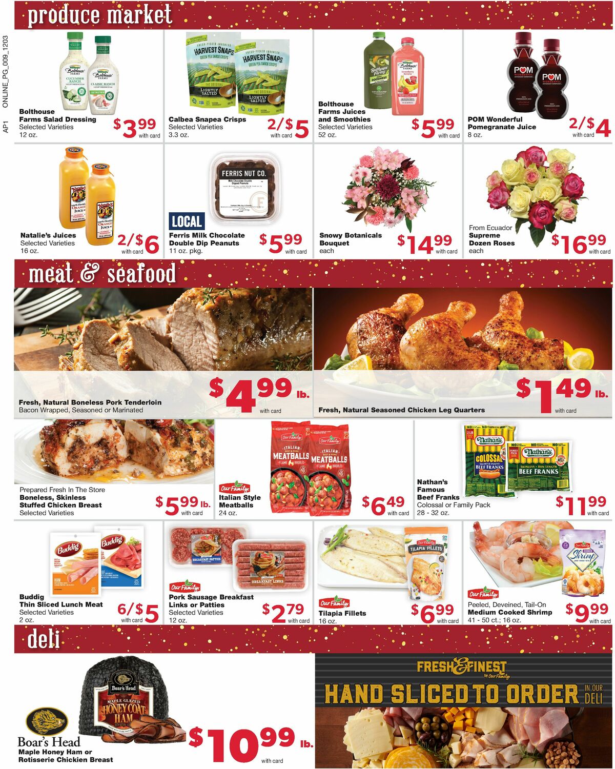 Family Fare Weekly Ad from December 3